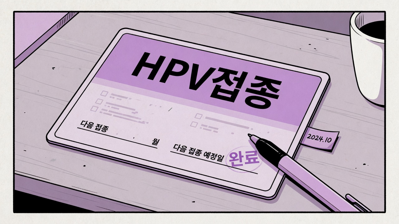 HPV 국가예방접종 대상 (2026)